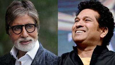 Sachin Tendulkar congratulates Amitabh Bachchan on winning Dadasaheb Phalke Award
