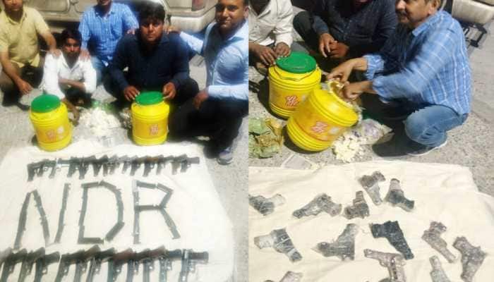 Two held with 26 pistols and magazines in Delhi&#039;s Ghazipur 