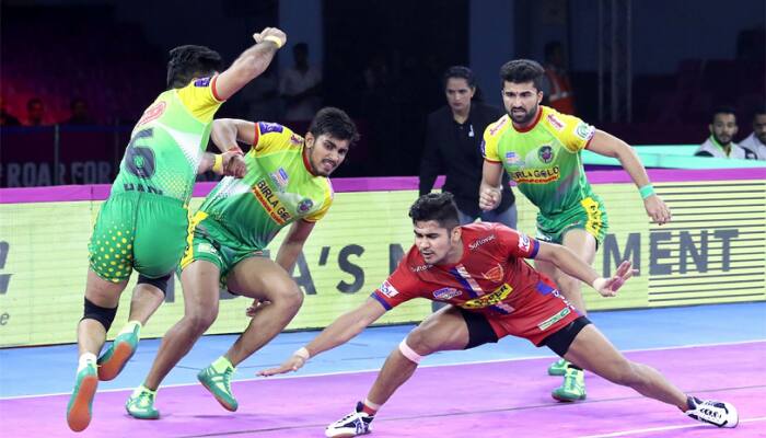 Pro Kabaddi: Dabang Delhi beat Patna Pirates in nailbiting contest