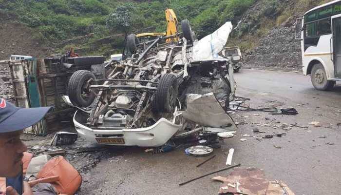 5 dead after boulder collapses over their vehicle in Uttarakhand's Devprayag