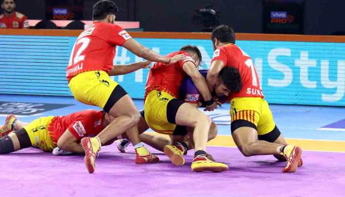 PKL 7: Gujarat Fortunegiants thrash Tamil Thalaivas 50-21