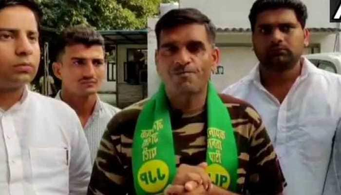 Ex-BSF jawan Tej Bahadur Yadav joins Jannayak Janata Party