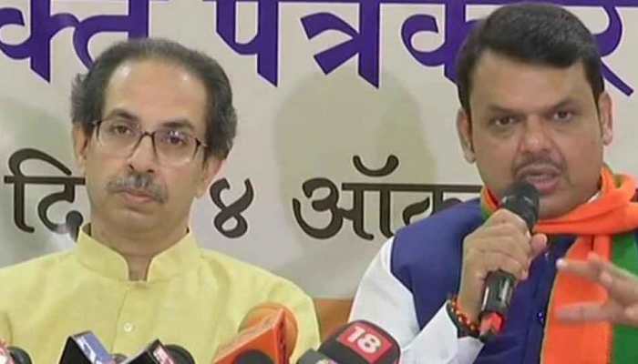 Shiv Sena 124 seats, BJP and smaller allies 164: NDA&#039;s Maharashtra assembly election alliance deal