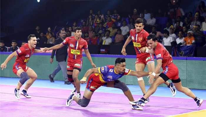 Pro Kabaddi League: UP Yoddha thrash Dabang Delhi 50-33
