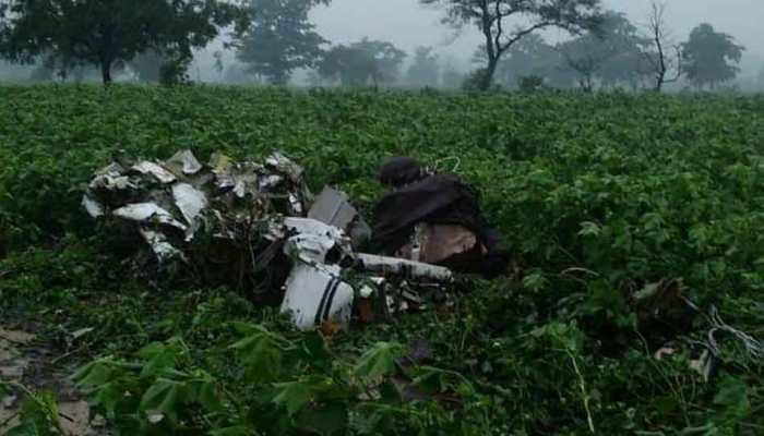 Two pilots dead after trainer aircraft crashes in Telangana&#039;s Vikarabad