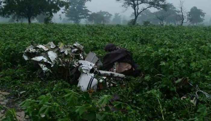 Two pilots dead after trainer aircraft crashes in Telangana's Vikarabad