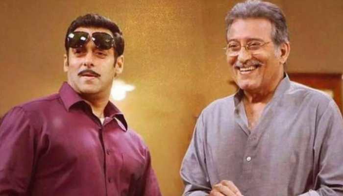 Salman Khan pays tribute to late Vinod Khanna on 'Dabangg 3' wrap up | People News | Zee News