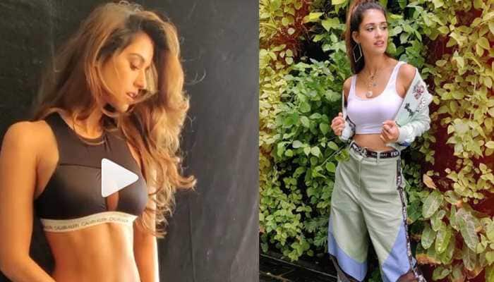Disha Patani flaunts her washboard abs in a smouldering BTS video—Watch