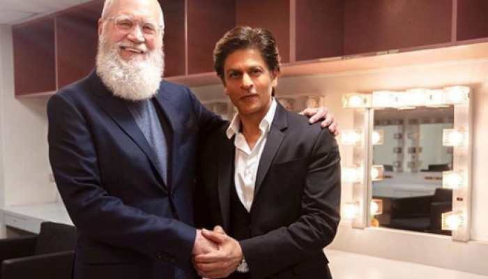 Shah Rukh Khan to feature on David Letterman&#039;s Netflix talk show, trailer out