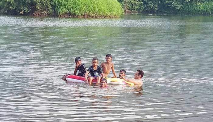 Salman Khan takes a deep dive with cool kids