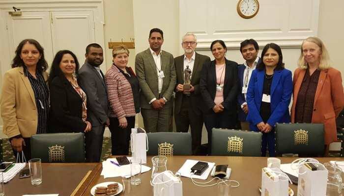 Congress delegation meets UK Labour Party chief Jeremy Corbyn to ‘discuss Kashmir’, BJP calls it appalling