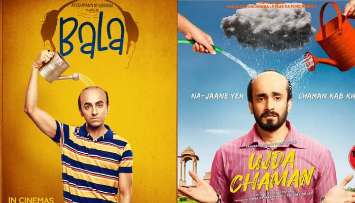 'Bala', 'Ujda Chaman' share release date, and plot idea too 'Bala', 'Ujda Chaman' share release date, and plot idea too