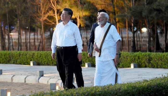 PM Modi gifts Annam lamp, Thanjavur painting to Chinese President Xi Jinping