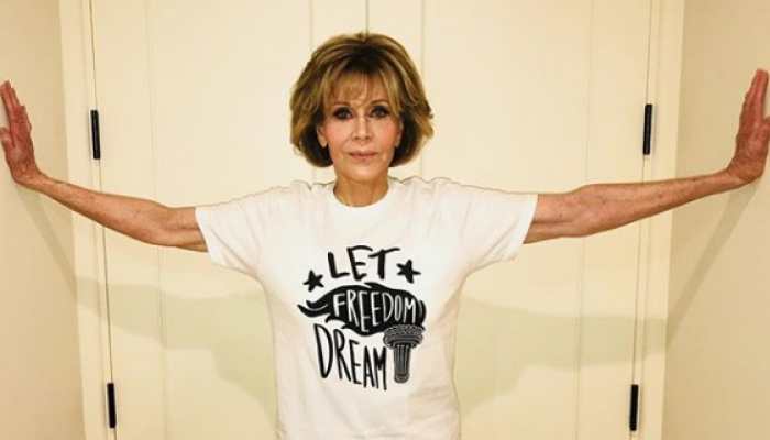 Jane Fonda arrested during climate change protest