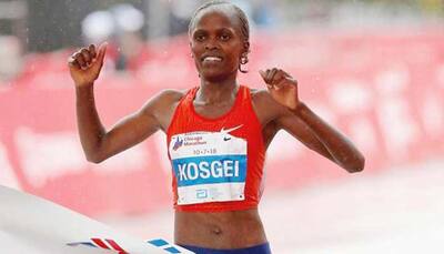 Kenya's Brigid Kosgei smashes Paula Radcliffe's marathon world record in Chicago