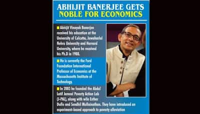 Notable contributions: PM Modi congratulates Abhijit Banerjee for winning 2019 Nobel Prize in Economics