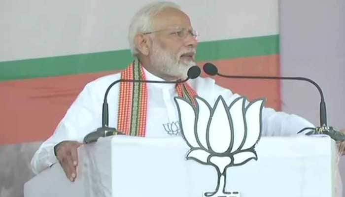 Doob maro: PM Narendra Modi slams those not linking Centre&#039;s Kashmir move with Maharashtra assembly polls