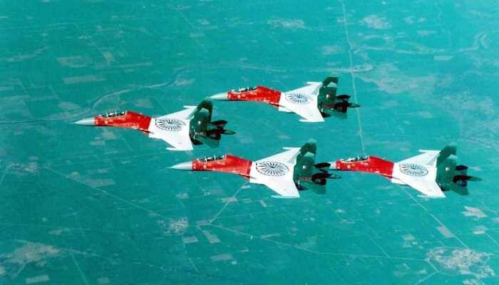 IAF Sukhoi Su-30MKIs, Hawk Mk 132 jets conduct exercise from six civilian airfields in Eastern India 