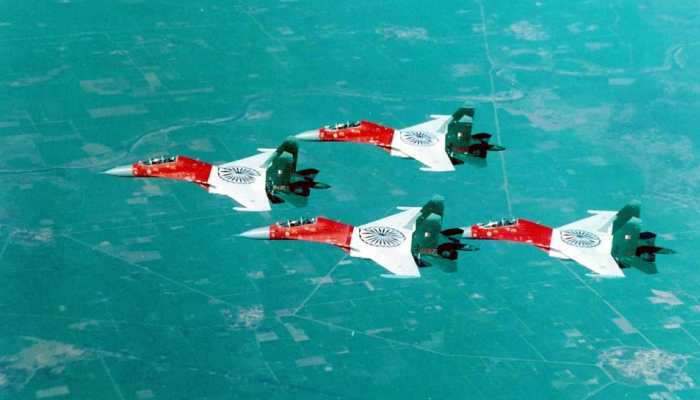 IAF Sukhoi Su-30MKIs, Hawk Mk 132 jets conduct exercise from six civilian airfields in Eastern India 