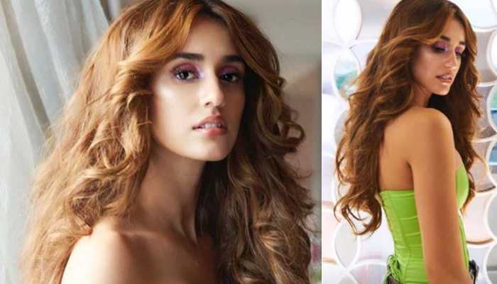 Disha Patani raises the heat in a neon-green corset top—Pics