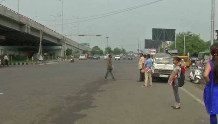 Private transporters go on indefinite strike against toll plaza along Jammu-Pathankot highway