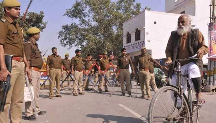 Ahead of SC verdict, security tightened in Ayodhya, cops keep close vigil at check posts