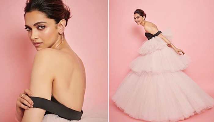 Deepika Padukone is elegance personified in a pink tulle dress—Pics