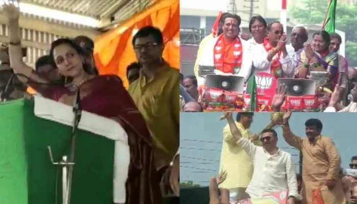 B-Town actors campaign for BJP candidates ahead of assembly elections in Haryana and Maharastra