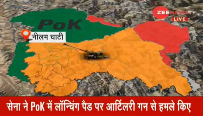 Indian Army attacks terrorist camps in PoK; 4 launch pads destroyed, many terrorists killed