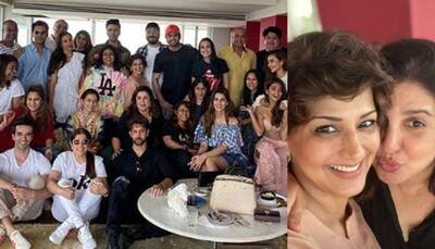 This pic from Farah Khan's Sunday lunch calls for a freeze frame!