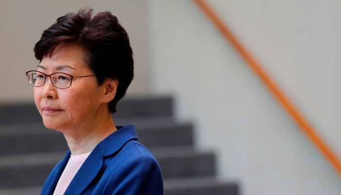 Hong Kong leader Carrie Lam to visit Japan after huge rally, night of violence