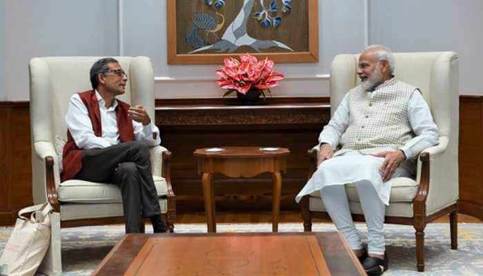 PM Narendra Modi&#039;s way of thinking about India is unique: Nobel Laureate Abhijit Banerjee after meeting him