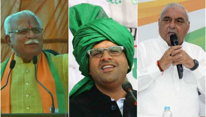 As Haryana votes for hung assembly, here are three options how BJP, Congress and 'kingmaker' JJP can form government