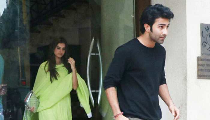 Tara Sutaria spotted with rumoured beau Aadar Jain in Mumbai—Pics