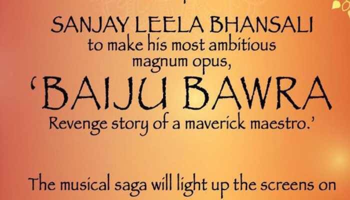 After Alia Bhatt starrer Gangubai Kathiawadi, Sanjay Leela Bhansali to helm Baiju Bawra 