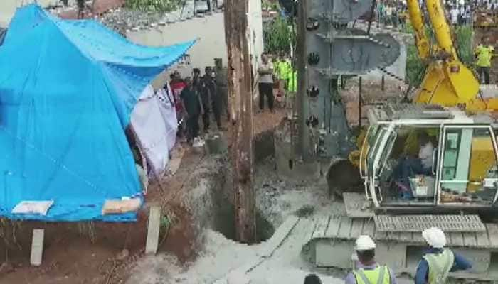 Rescue efforts underway to save 2-year-old Sujith trapped in a borewell for over 75 hours