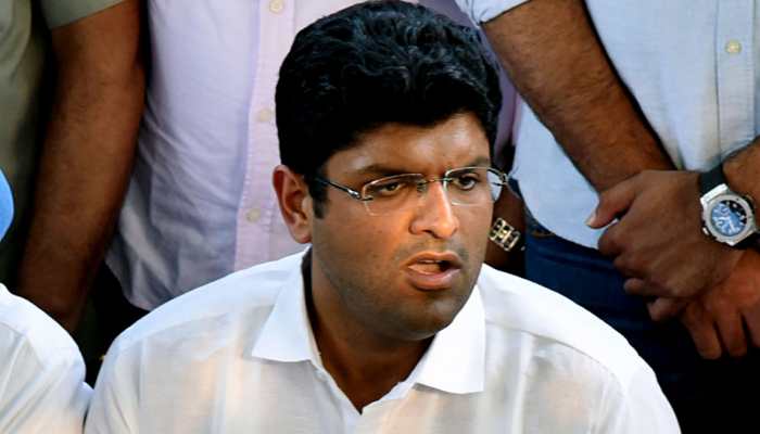 Haryana Deputy CM takes dig at Sanjay Raut over 'no Dushyant in Maharashtra whose father is in jail' comment