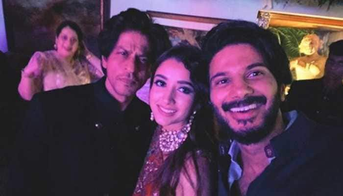 Dulquer Salmaan &#039;starstruck&#039; after meeting Shah Rukh Khan