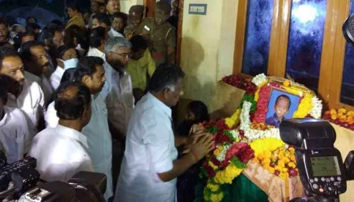  Tamil Nadu Chief Minister and Deputy Chief Minister pay tributes to Sujith Wilson at his residence