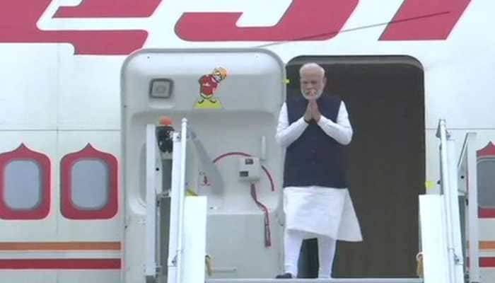 PM Narendra Modi arrives in Delhi after concluding Saudi Arabia visit