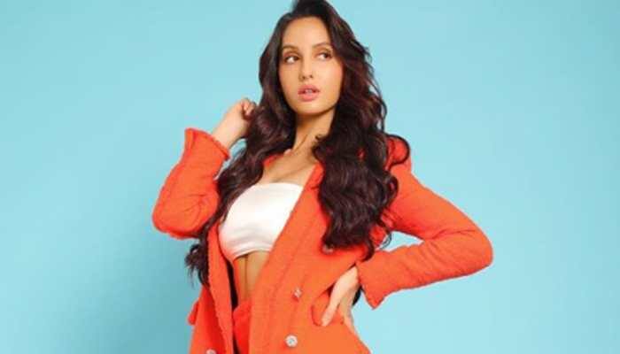 Nora Fatehi flaunts her toned midriff in a not-so-basic outfit—Pic