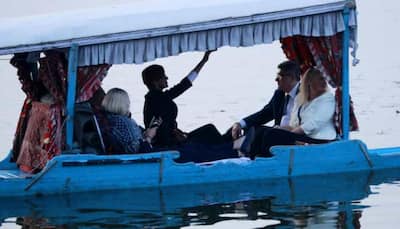 On Kashmir visit, EU parliamentarians meet top army commanders, take boat ride in Dal Lake