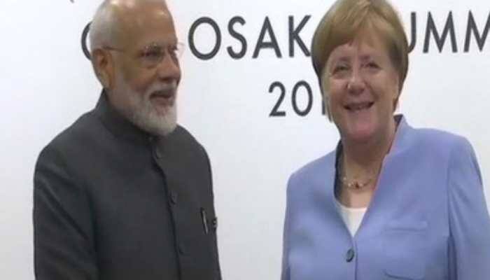 German Chancellor Angela Merkel arrives in India, to hold talks with PM Modi on Friday