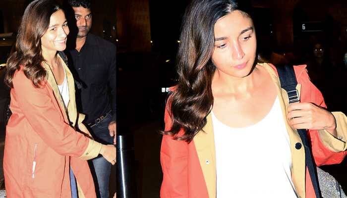 Take cues from Alia Bhatt for the perfect airport look this winter—Pics