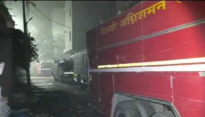 Fire breaks out at a factory in Delhi, three firefighters injured 
