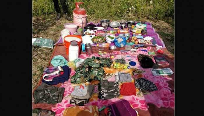 Terrorist hideout busted in orchard in Jammu and Kashmir&#039;s Sopore
