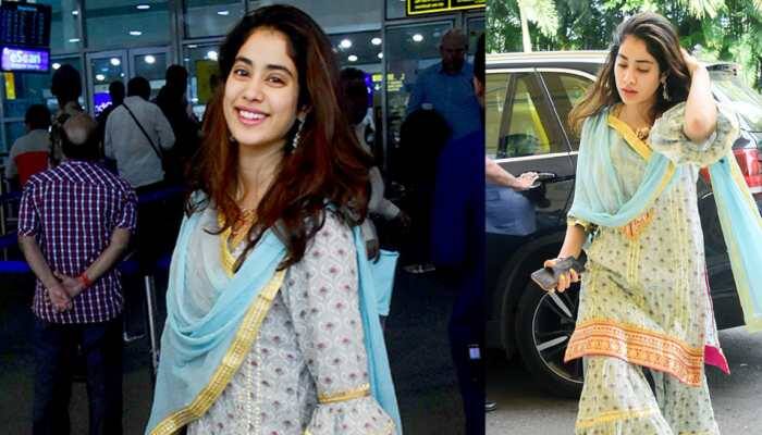 Janhvi Kapoor's desi avatar at the airport brings back 'Dhadak' memories—Photos