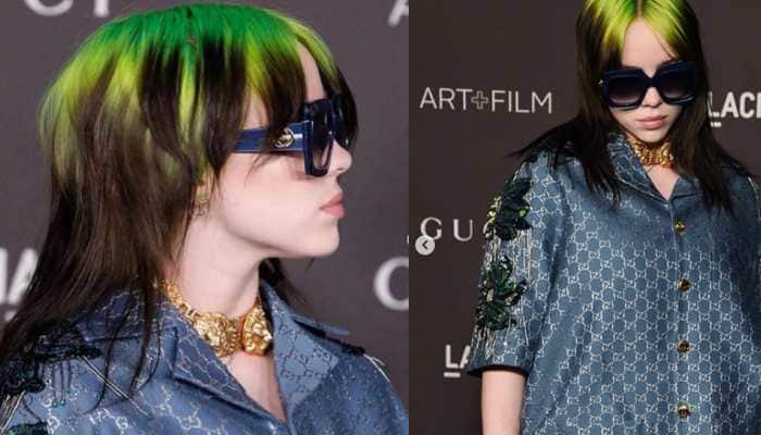Billie Eilish&#039;s green mullet hairstyle was an accident