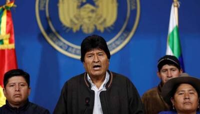 Bolivia's President Evo Morales resigns after protests, lashes out at 'coup'