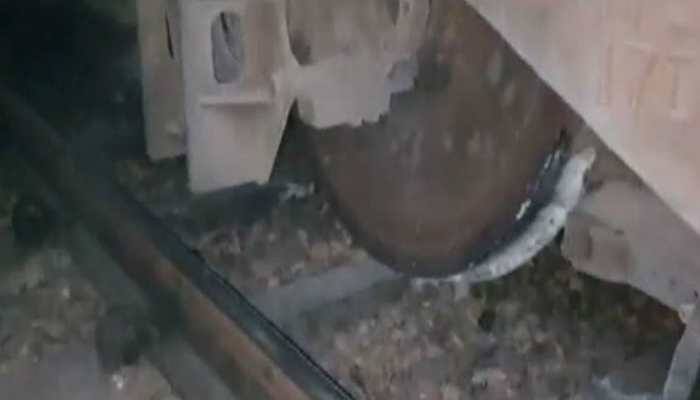Mathura: Oil tanker collides with goods train, three injured, track damaged